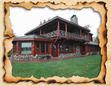 Custom Log Homes Restoration West Michigan Construction Log Home Art